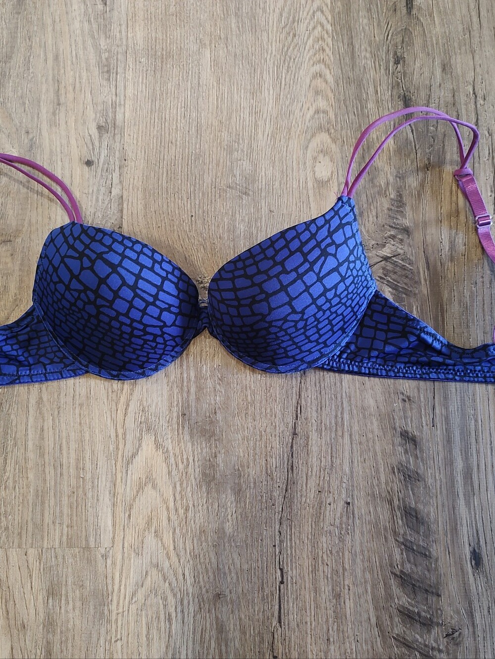 Charlotte Russe Reptile Print Push-up Bra